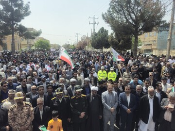 حضور حماسی مردم سرخس در راهپیمایی روز جهانی قدس