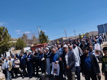 برگزاری راهپیمایی روز قدس در کوهبنان