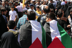 مردم خوزستان از غزه و عملیات «وعده صادق» حمایت کردند