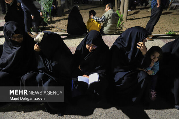 استقبال از پیکرهای مطهر سه شهید حادثه تروریستی راسک در یزد