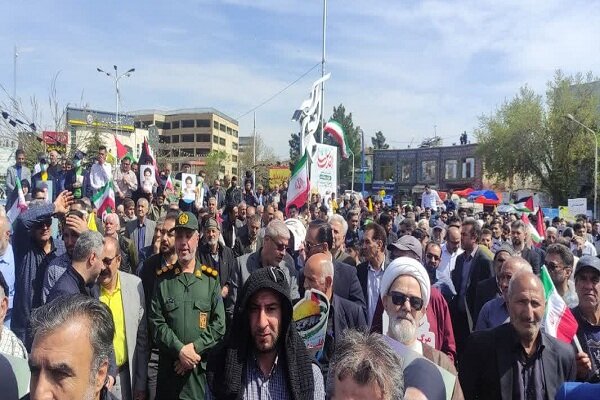 آغاز راهپیمایی روز قدس درشهرهای مختلف آذربایجان غربی/همه آمده اند
