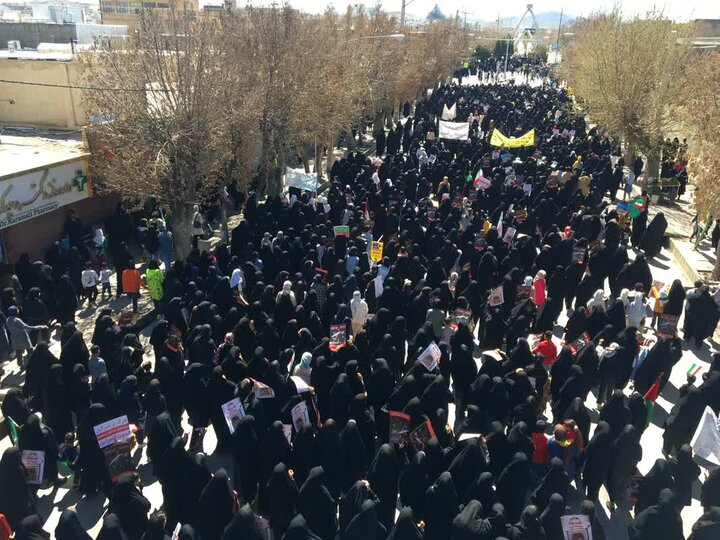 خروش نورآبادیها در حمایت از مردم غزه