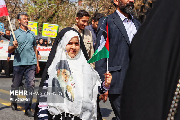 راهپیمایی پرشکوه روز قدس در ارومیه