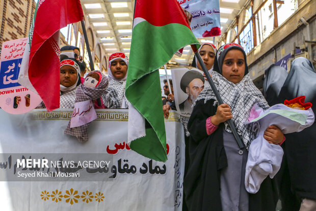 اهواز در انتظار طوفان قدس؛ ما فلسطین را فراموش نمیکنیم