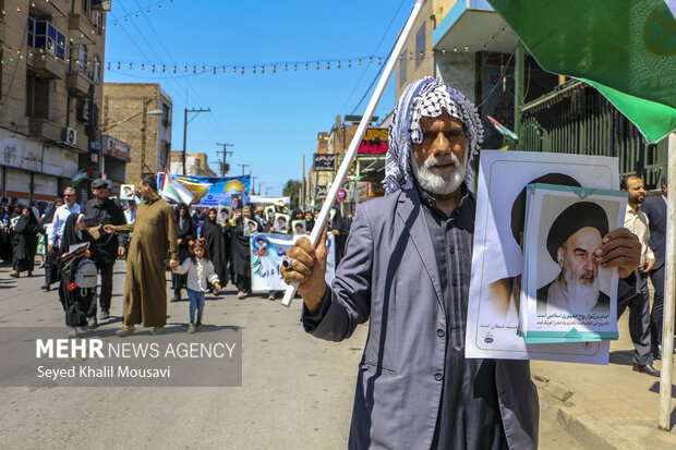 اهواز در انتظار طوفان قدس؛ ما فلسطین را فراموش نمیکنیم