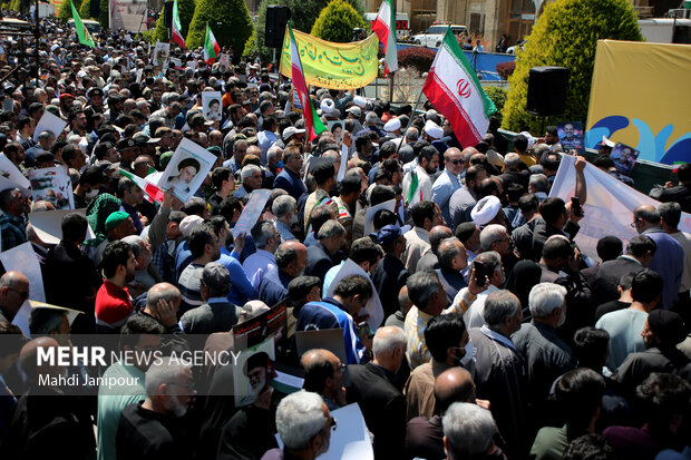 راهپیمایی روز جهانی قدس در اصفهان