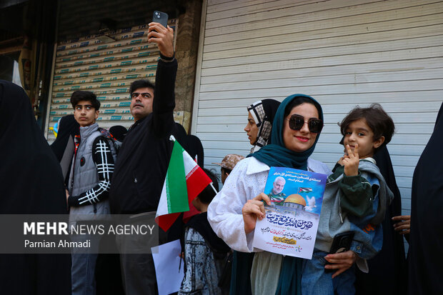 راهپیمایی روز جهانی قدس در آمل