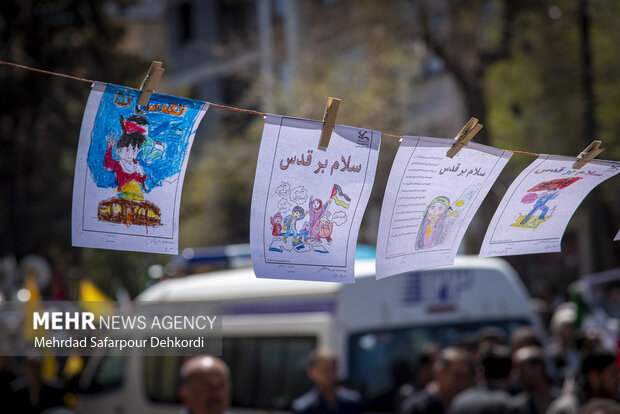 راهپیمایی روز جهانی قدس در شهرکرد