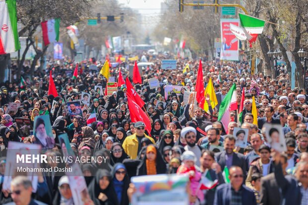 راهپیمایی روز چهانی قدس-اردبیل