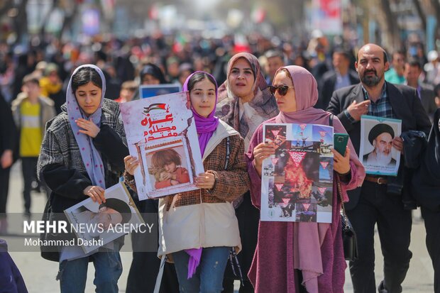 راهپیمایی روز چهانی قدس-اردبیل