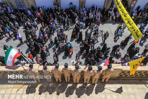 راهپیمایی روز جهانی قدس - یزد