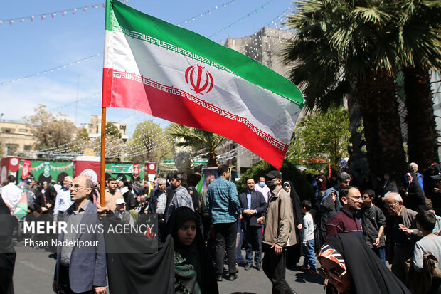 حضور حماسی مردم وزوان در راهپیمایی روز جهانی قدس