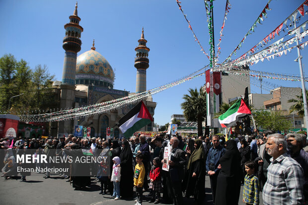 راهپیمایی روز جهانی قدس در تهران - ۲