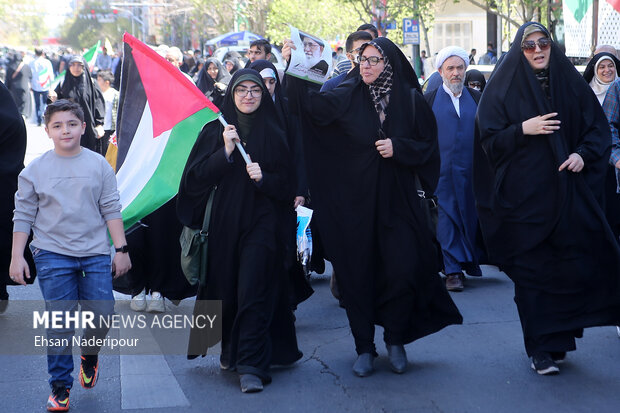 راهپیمایی روز جهانی قدس در تهران - ۲