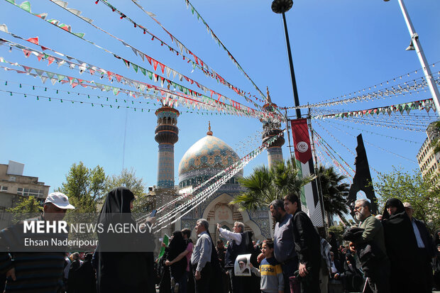 راهپیمایی روز جهانی قدس در تهران - ۲