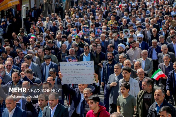 راهپیمایی روز جهانی قدس در اردبیل