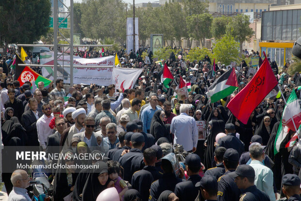 راهپیمایی روز جهانی قدس - بوشهر 1403