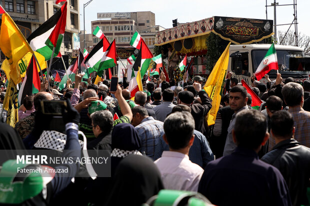 راهپیمایی روز جهانی قدس در تهران – ۲