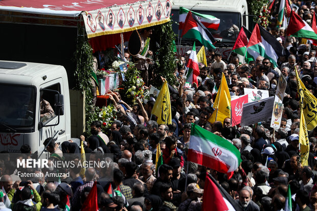 راهپیمایی روز جهانی قدس در تهران 