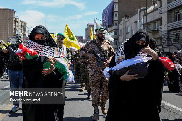 راهپیمایی روز جهانی قدس در تهران 