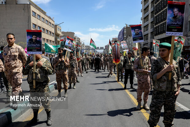 راهپیمایی روز جهانی قدس در تهران 