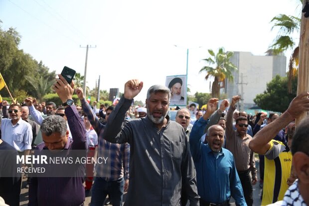 راهپیمایی روز جهانی قدس - بندرعباس