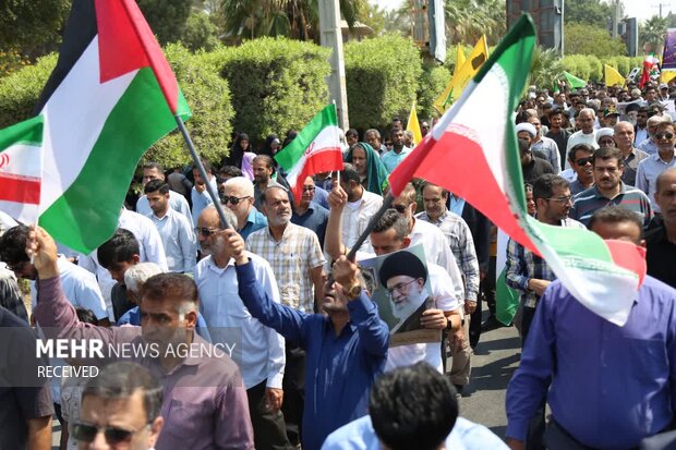 راهپیمایی روز جهانی قدس - بندرعباس