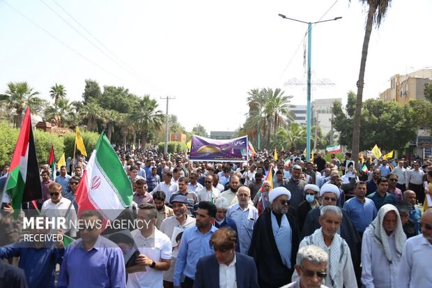 راهپیمایی روز جهانی قدس - بندرعباس