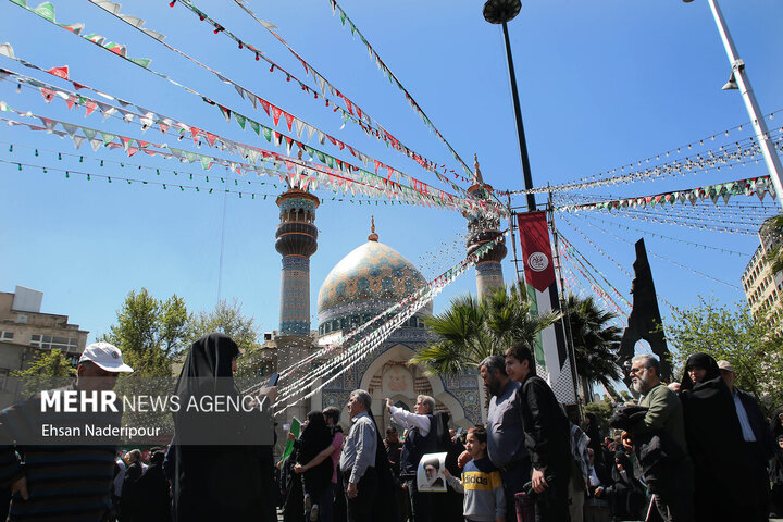 راهپیمایی روز جهانی قدس در تهران