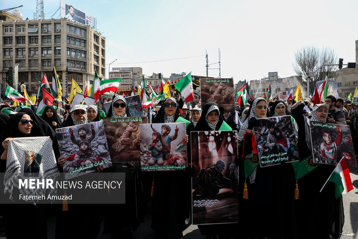 راهپیمایی روز جهانی قدس در تهران