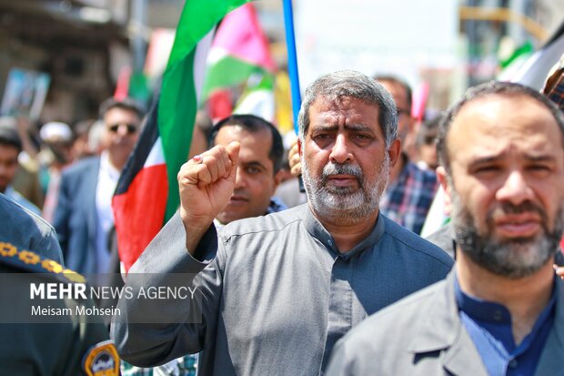 راهپیمایی روز جهانی قدس - آبادان