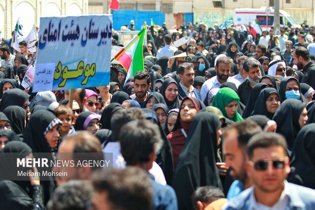 راهپیمایی روز جهانی قدس - آبادان