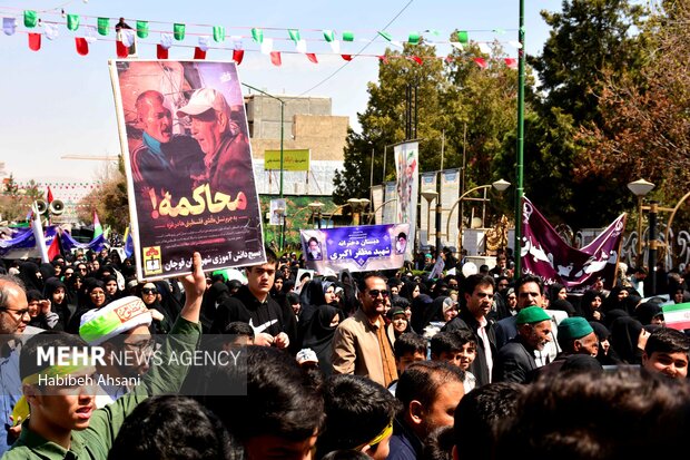 حضور پرشور مردم قوچان در راهپیمایی جهانی روز قدس