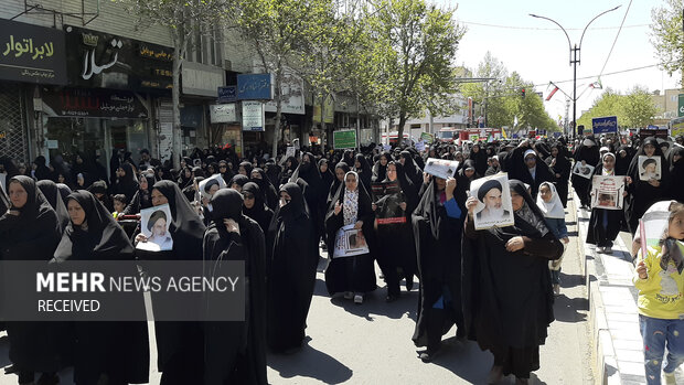 راهپیمایی روز قدس در شهرستان کاشمر