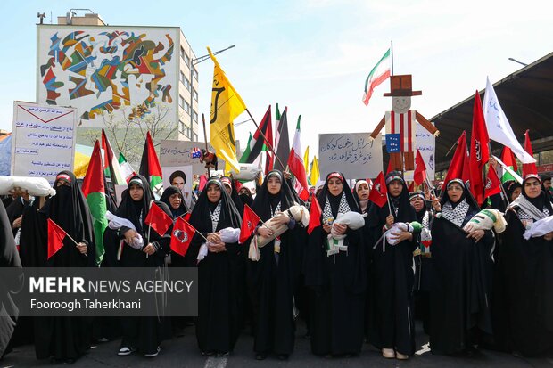 راهپیمایی روز جهانی قدس در تهران