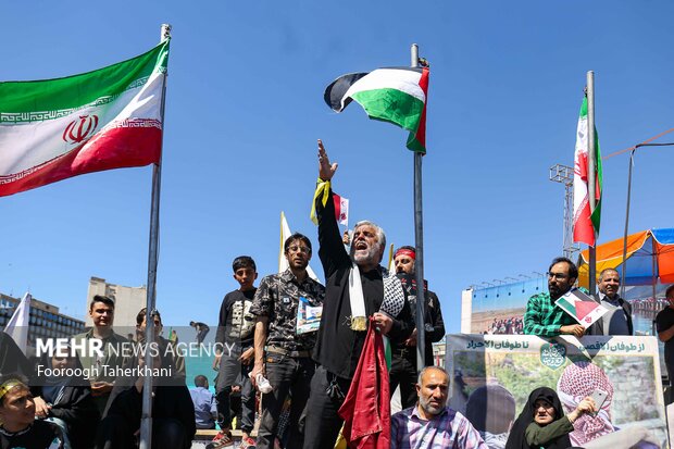 راهپیمایی روز جهانی قدس در تهران