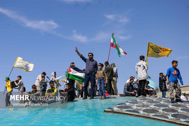 راهپیمایی روز جهانی قدس در تهران