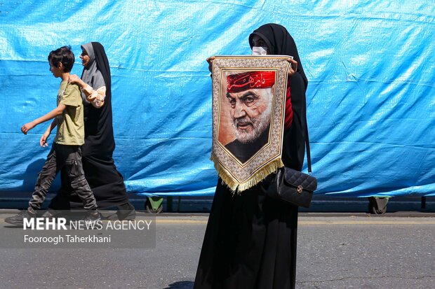 راهپیمایی روز جهانی قدس در تهران