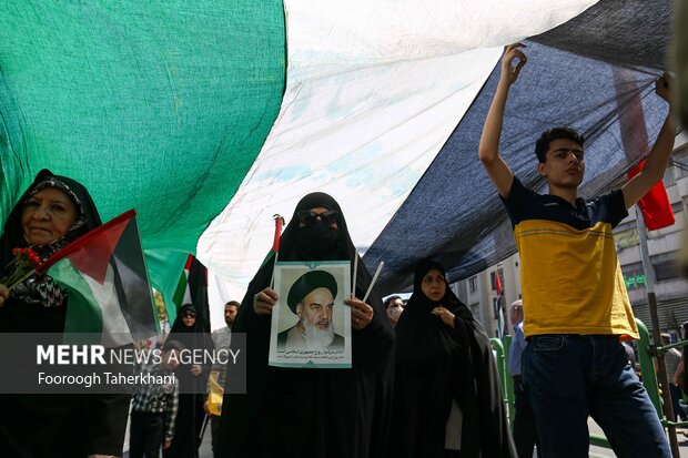 راهپیمایی روز جهانی قدس در تهران