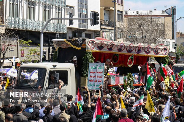 راهپیمایی روز جهانی قدس در تهران