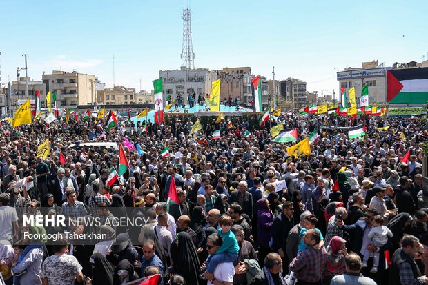 راهپیمایی روز جهانی قدس در تهران