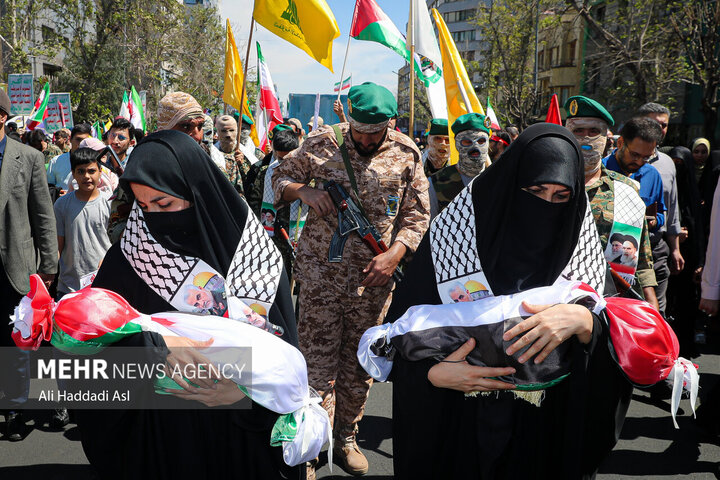 راهپیمایی روز جهانی قدس در تهران