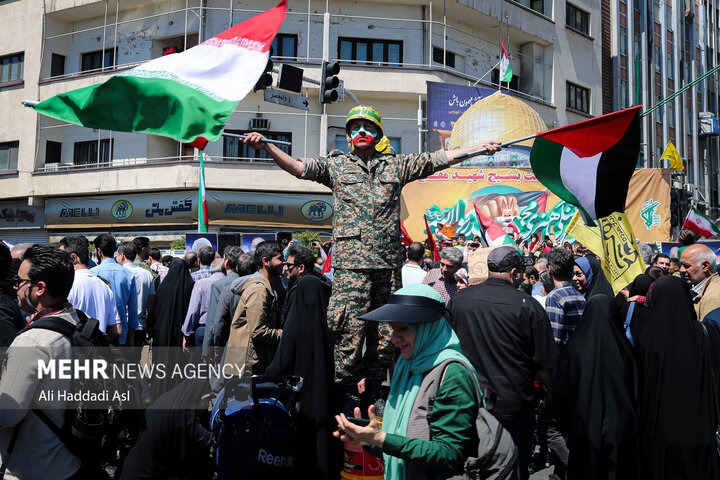 راهپیمایی روز جهانی قدس در تهران