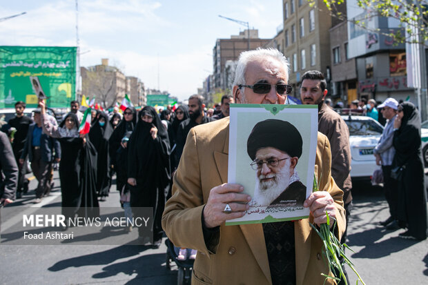 راهپیمایی روز جهانی قدس در تهران