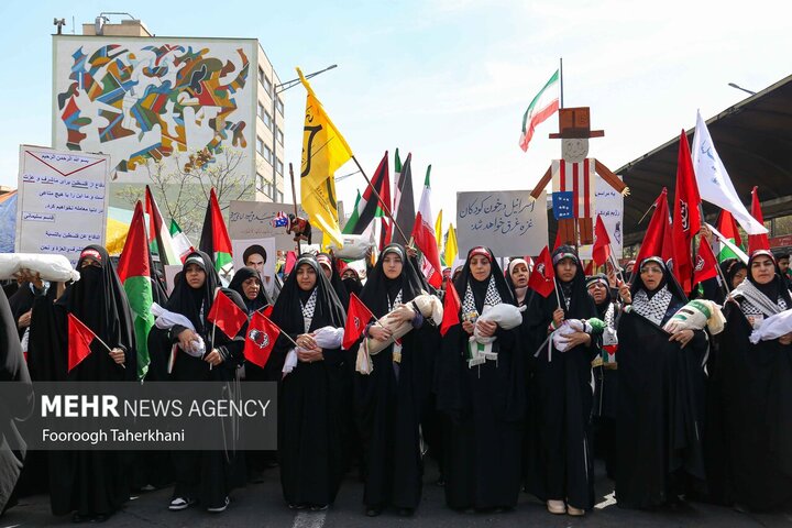 راهپیمایی روز جهانی قدس در تهران