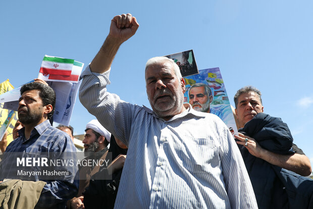 راهپیمایی روز جهانی قدس در تهران