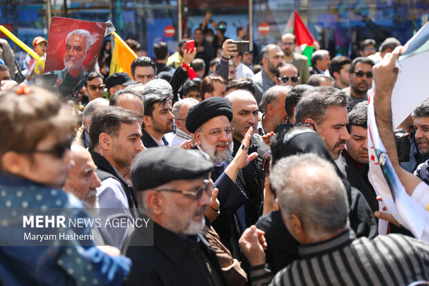 راهپیمایی روز جهانی قدس در تهران