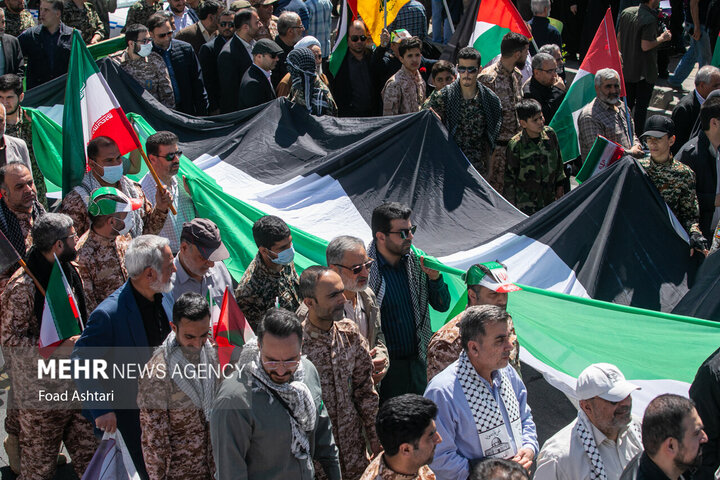 راهپیمایی روز جهانی قدس در تهران