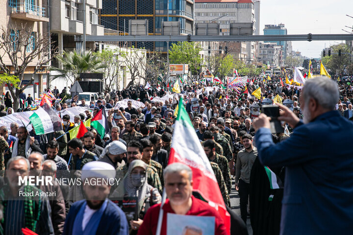 راهپیمایی روز جهانی قدس در تهران