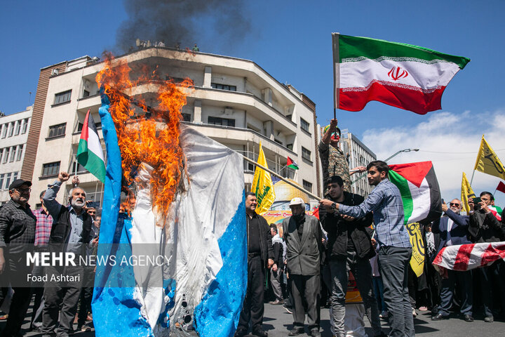 راهپیمایی روز جهانی قدس در تهران